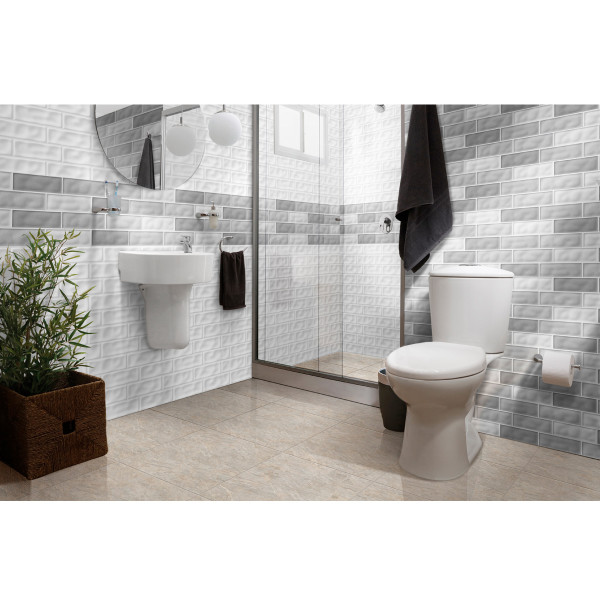 BRICK FACHALETA SELMA GRIS