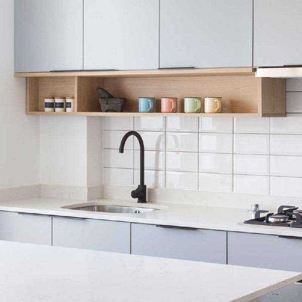 LAVAPLATOS MONOCONTROL AREZZO NEGRO MATE