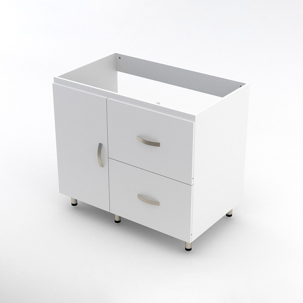 RH MUEBLE LVR PRO CANTO 2MM 100x60 BLANCO