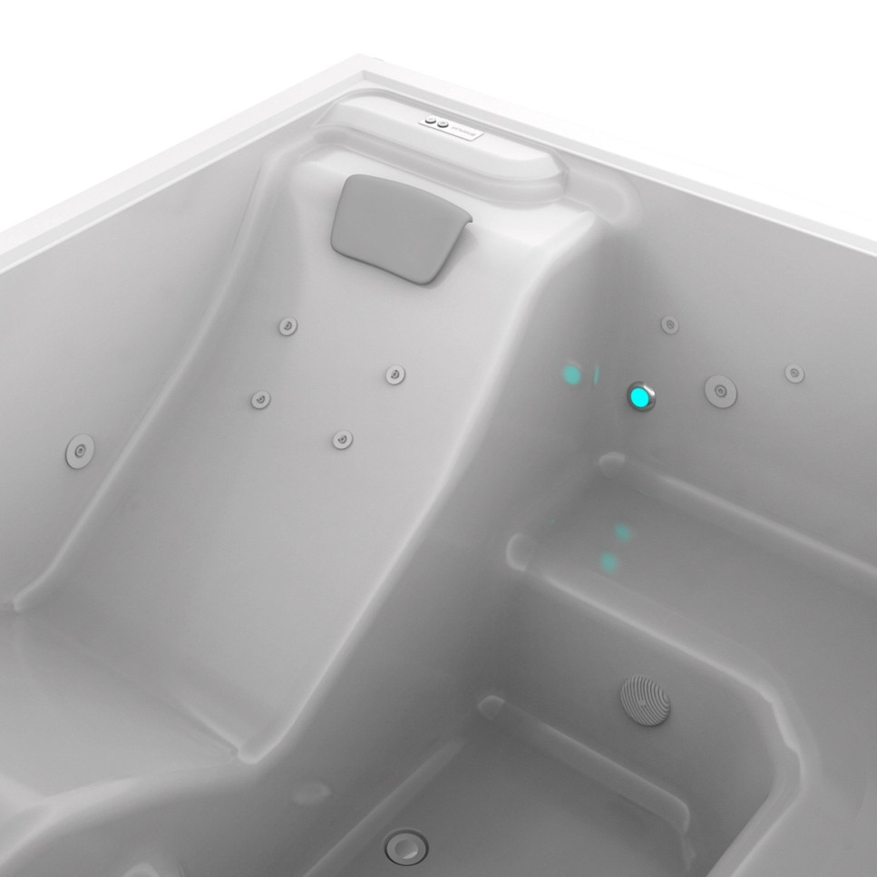 JACUZZI - HIDROMASAJE CHATTANOOGAN 200X200 BLANCO (6P)