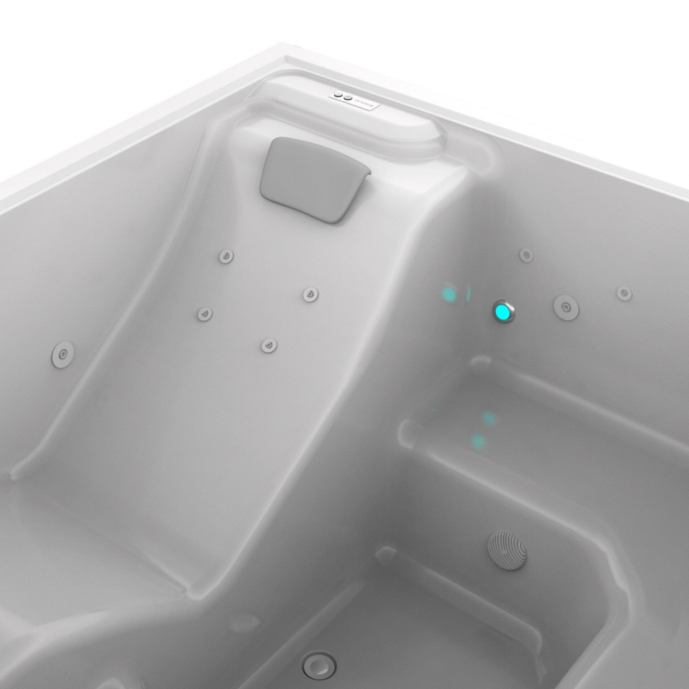 JACUZZI - HIDROMASAJE CHATTANOOGAN 200X200 BLANCO (6P)