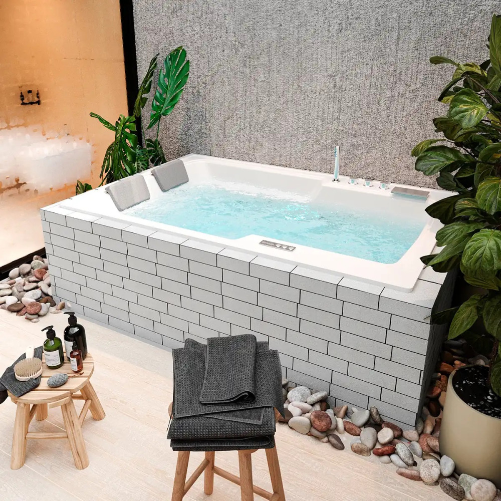 JACUZZI HIDROMASAJE FRANCESA EMPOTRAR (2P)