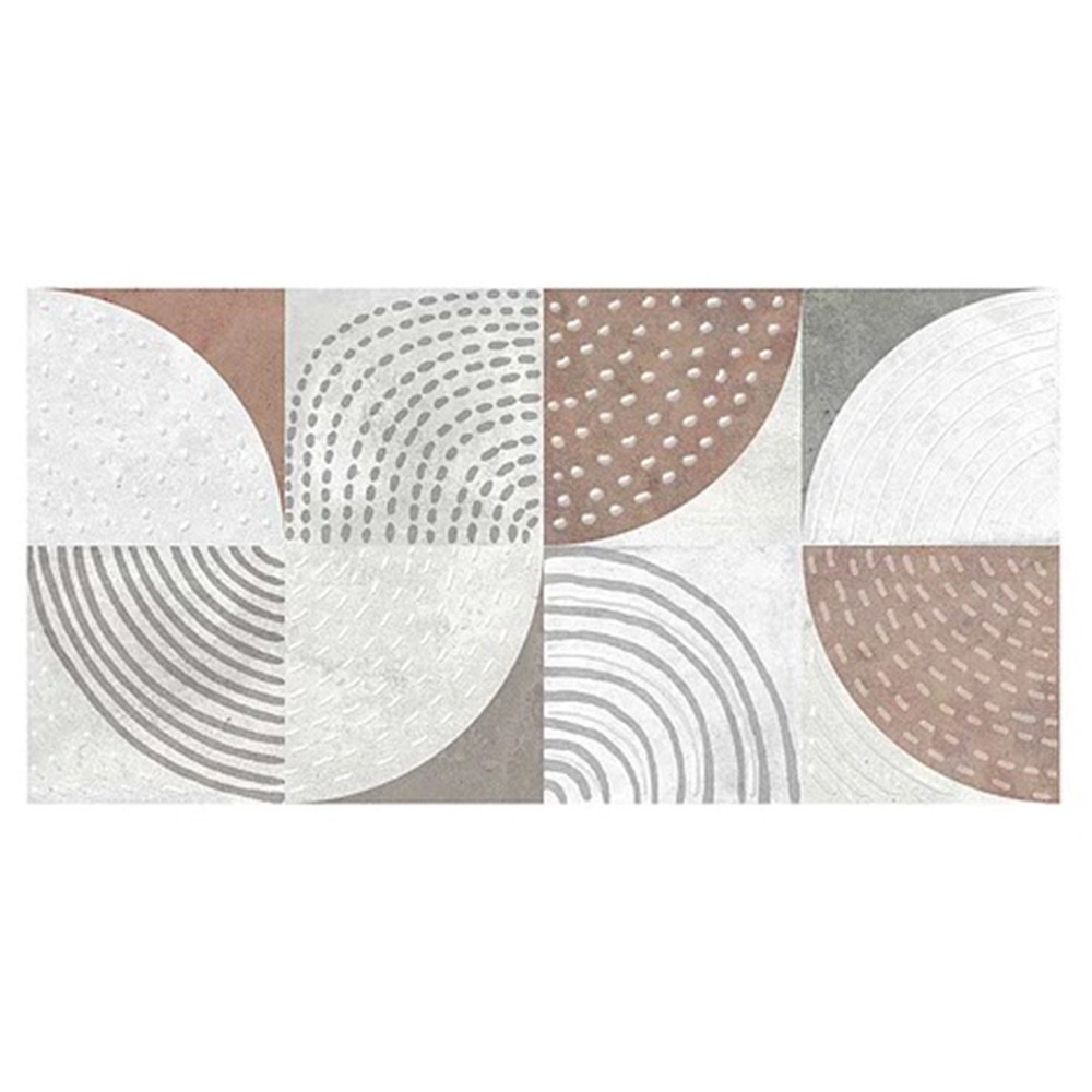 BASE DECORADA INDI ARCOS TERRACOTA