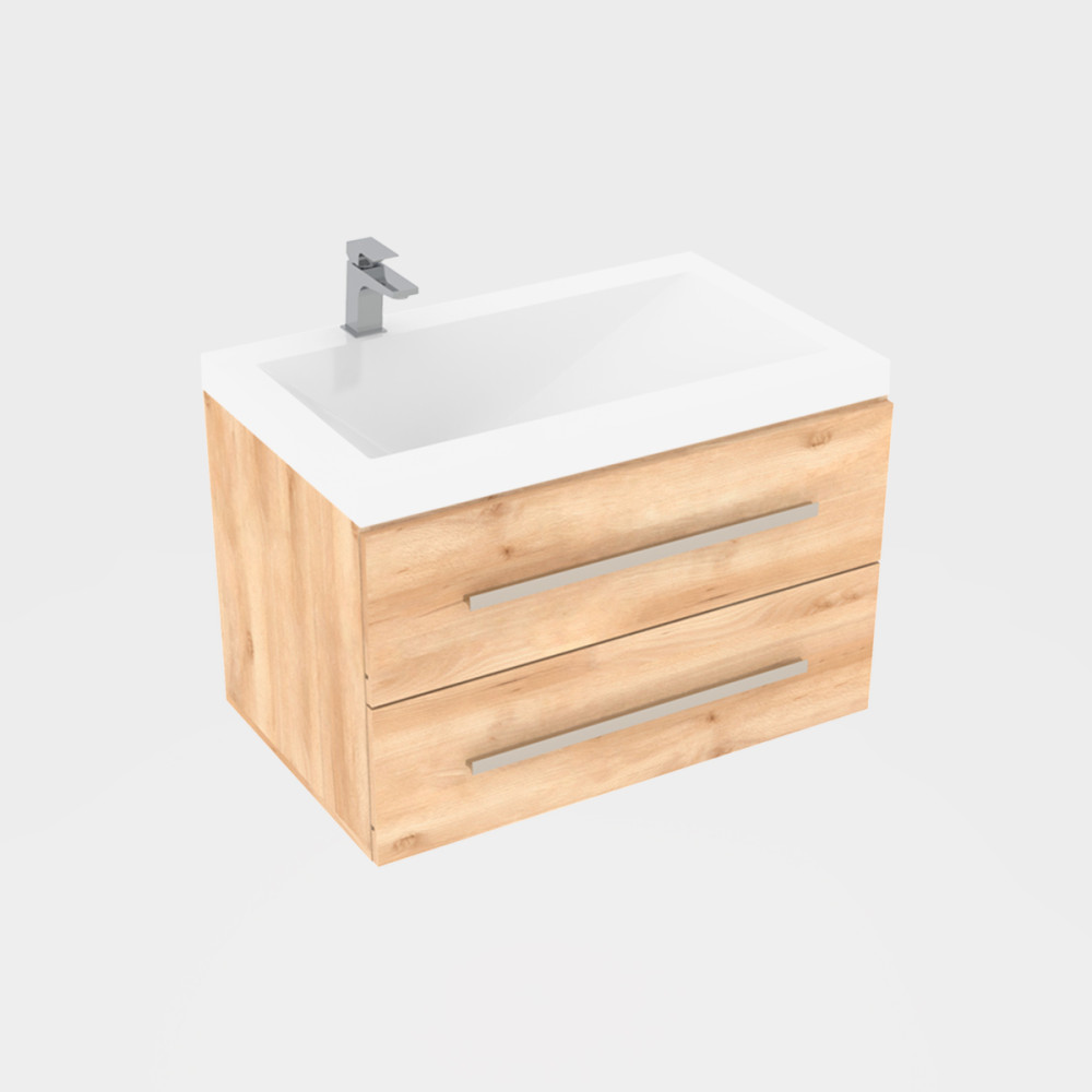 LAVAMANOS BARI 79x48 GRIS