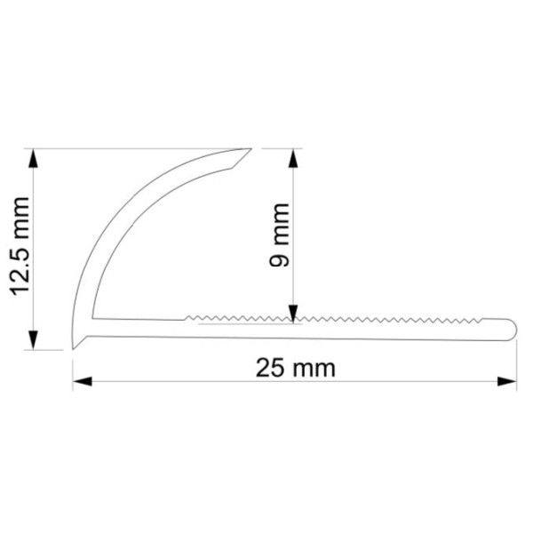 PERFIL MARMOL BEIGE TURRON