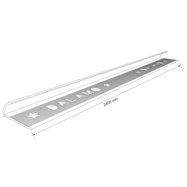 PERFIL BLANCO BRILLANTE