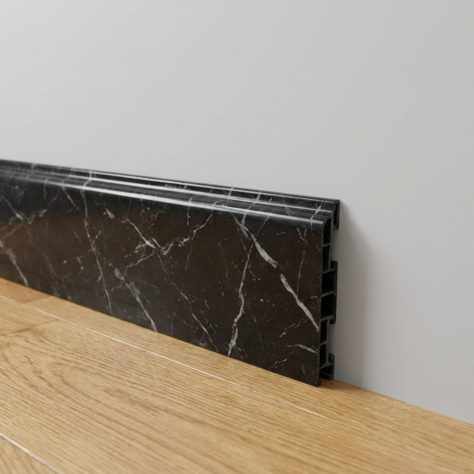 BARREDERA PVC MARMOL NEGRO