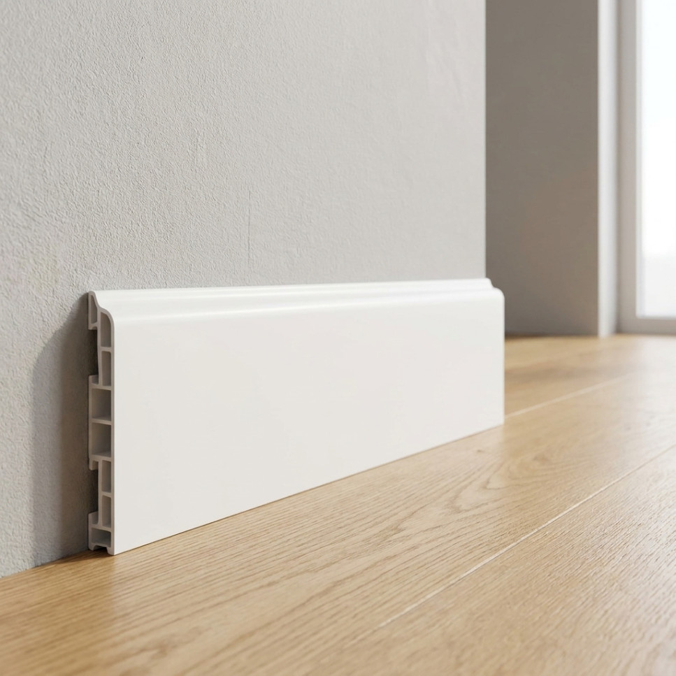 BARREDERA PVC PORCELANATO BLANCO