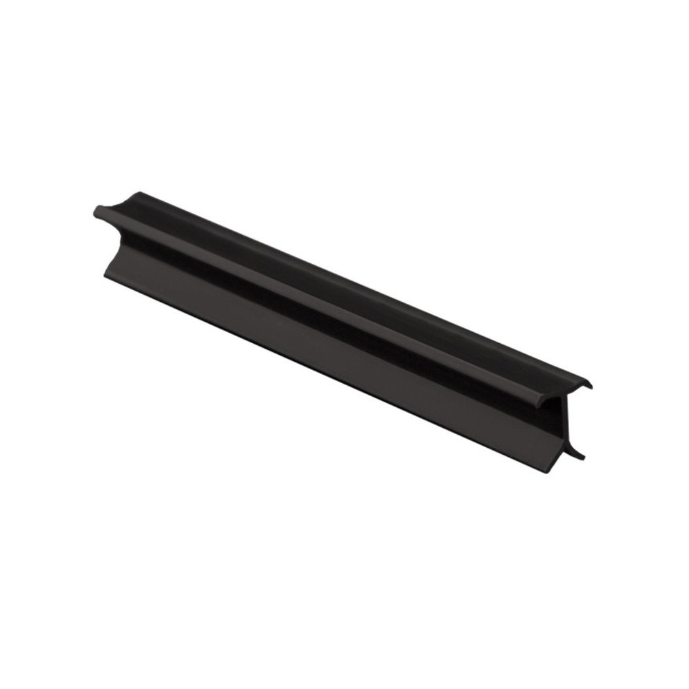 PERFIL PVC FILO DE GRADA NEGRO