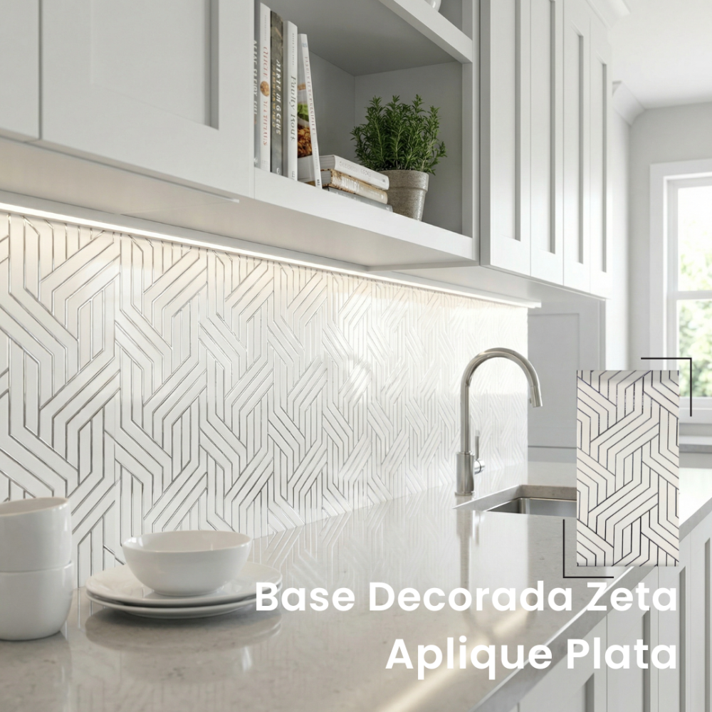 CERÁMICA DECORATIVA ZETA PLATA