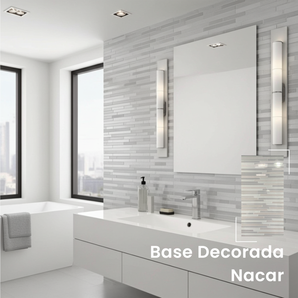 CERÁMICA DECORATIVA SKY BLANCO