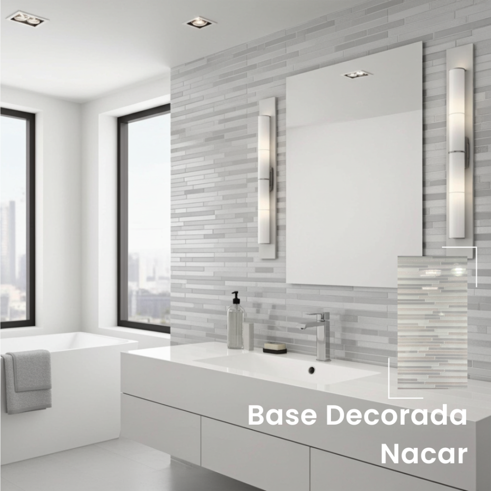 CERÁMICA DECORATIVA SKY BLANCO