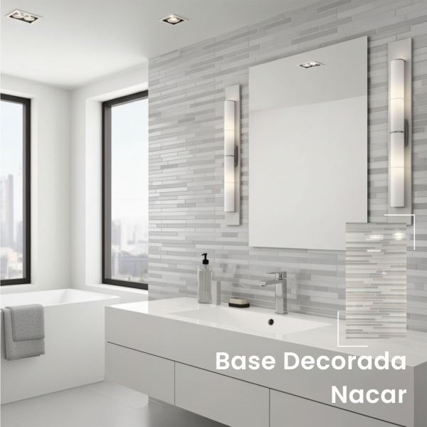CERÁMICA DECORATIVA SKY BLANCO
