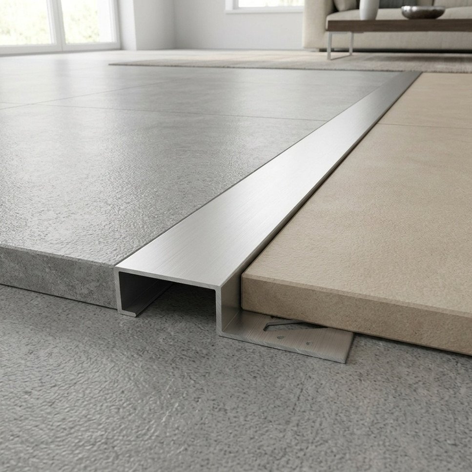 LISTELO ALUMINIO 25x12 PLATA MATE