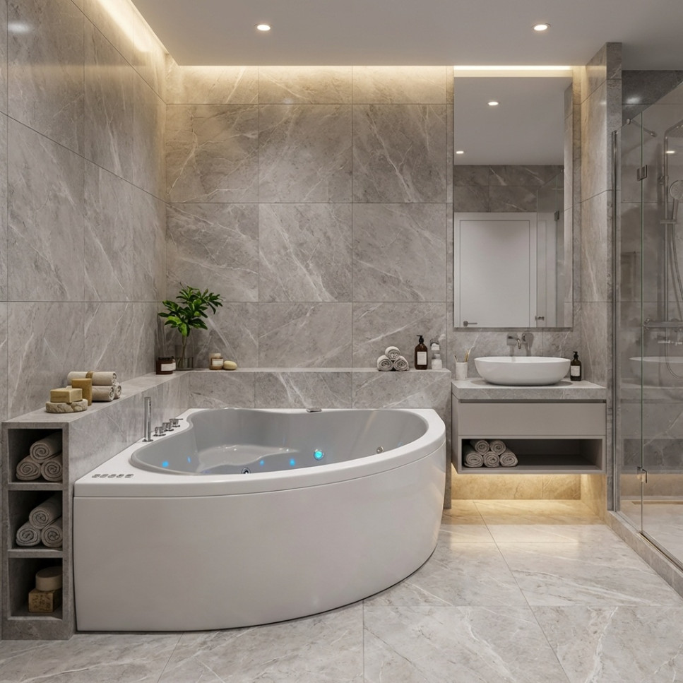 JACUZZI - HIDROMASAJE TAHITI 152X152 PLUS  EMPOTRAR