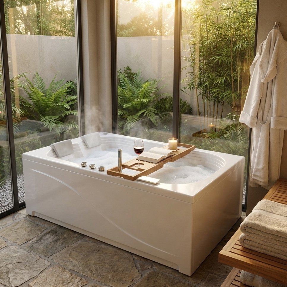 JACUZZI - HIDROMASAJE MILENIUM 182X123 EMPOTRAR