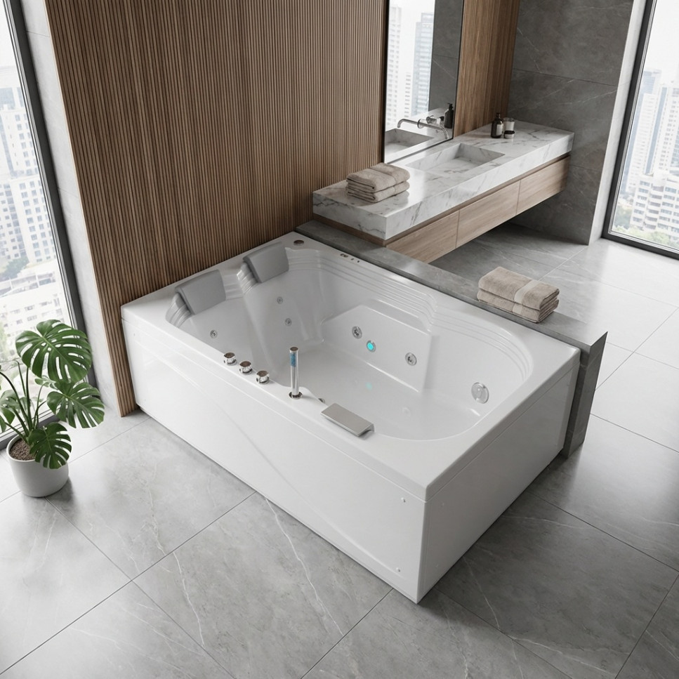 JACUZZI - HIDROMASAJE MILENIUM PLUS 182X123  EMPOTRAR