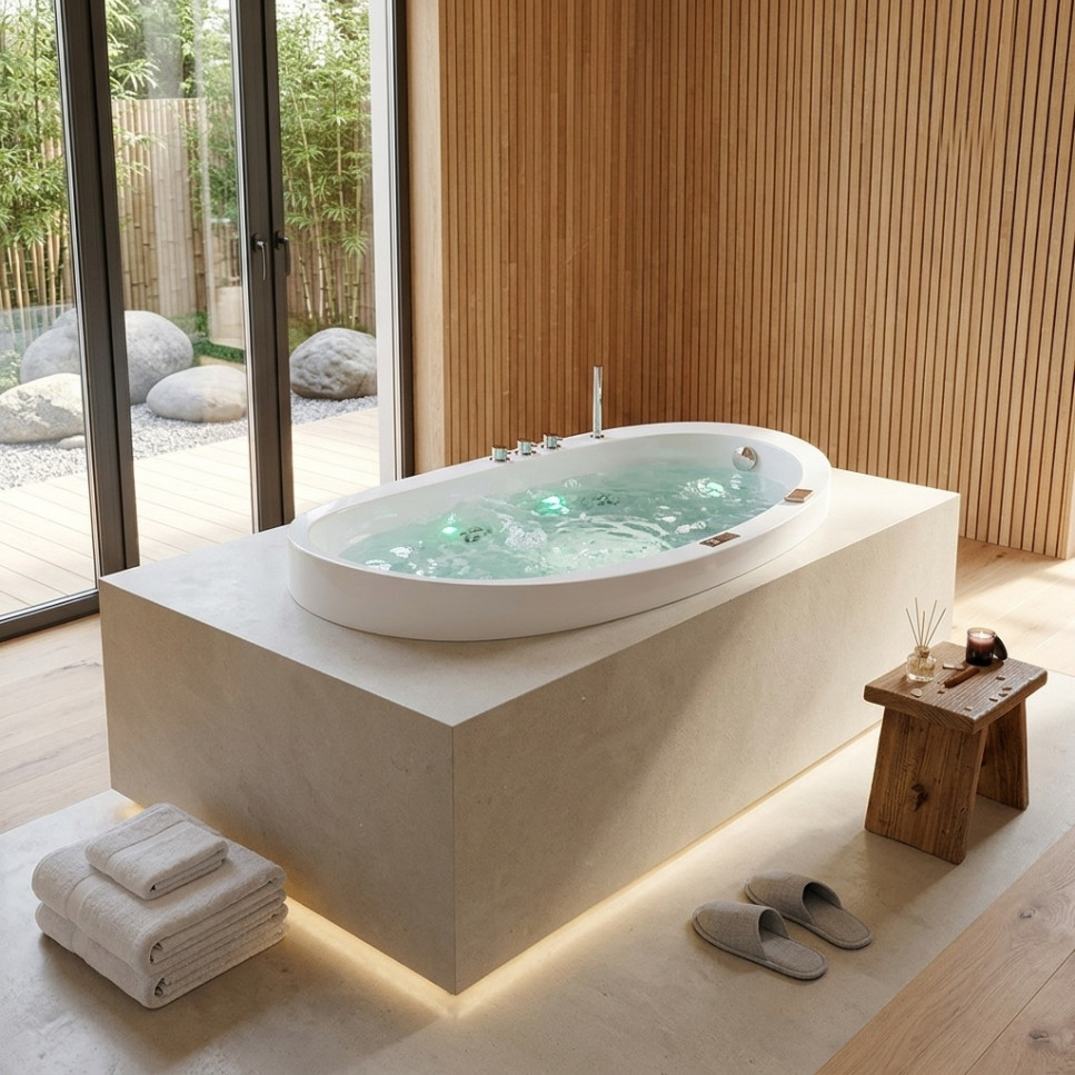 JACUZZI - HIDROMASAJE CATALUÑA 170X90 EMPOTRAR