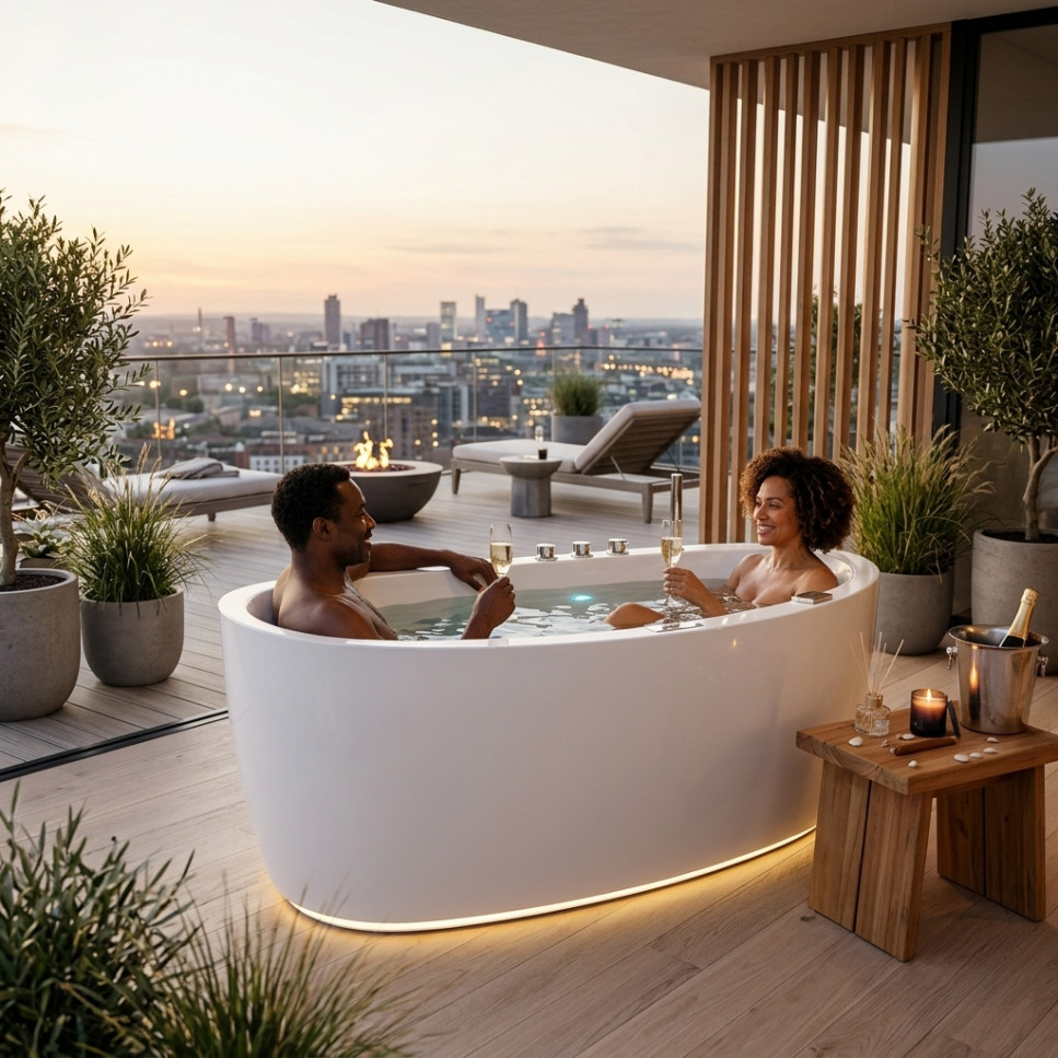 JACUZZI - HIDROMASAJE CATALUÑA 170X90 EMPOTRAR