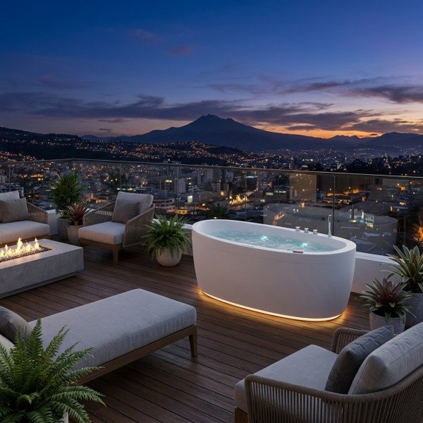 JACUZZI - HIDROMASAJE CATALUÑA 170X90 EMPOTRAR