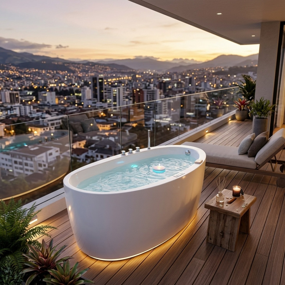 JACUZZI - HIDROMASAJE CATALUÑA 170X90 EMPOTRAR