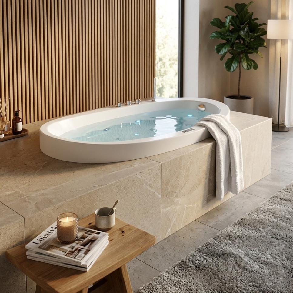 JACUZZI - HIDROMASAJE CATALUÑA 170X90 EMPOTRAR
