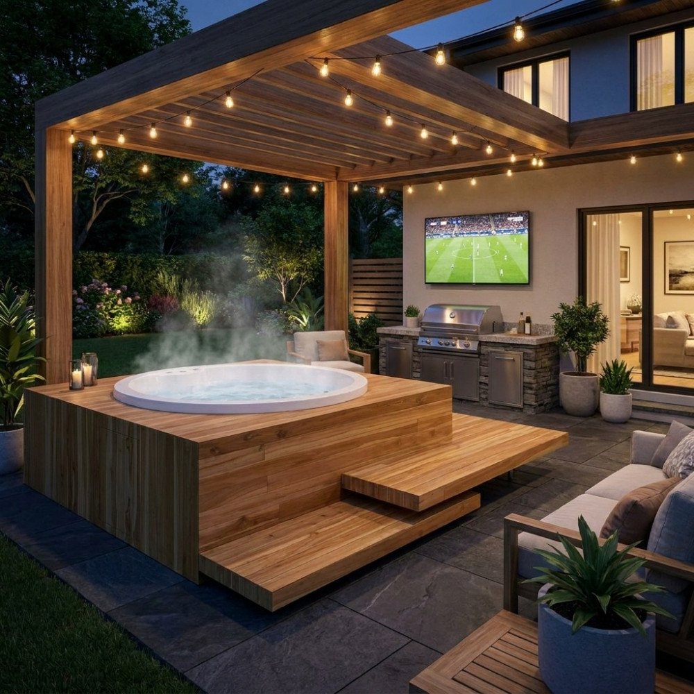 JACUZZI - HIDROAEROMASAJE MOBU 200CM EMPOTRAR (5P)