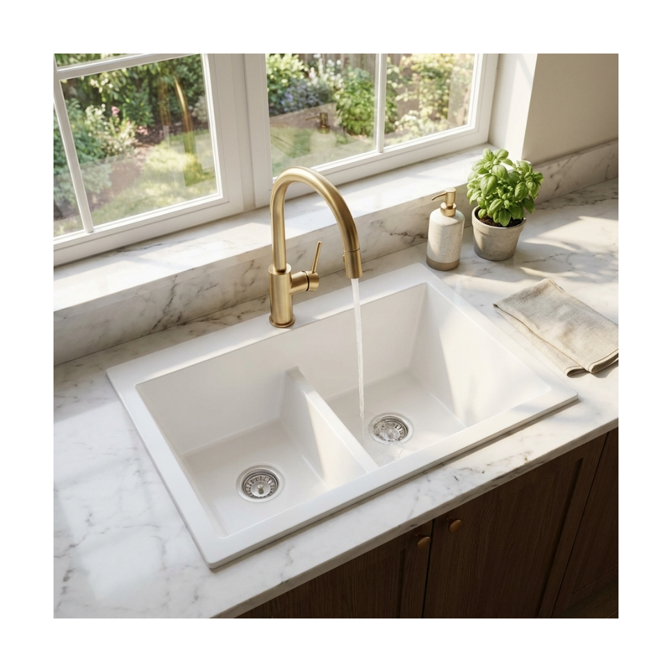 LAVAPLATOS KOA 84x56 BLANCO BRILLANTE