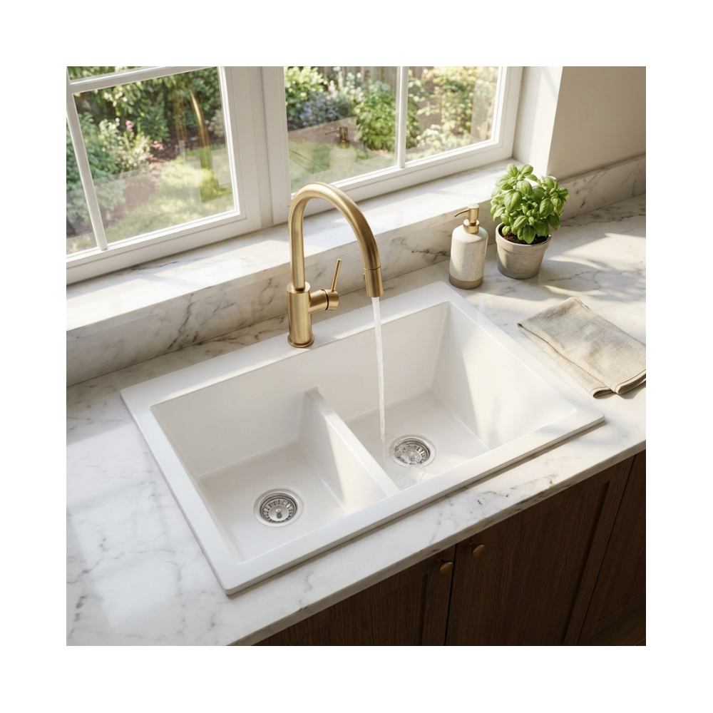 LAVAPLATOS KOA 84x56 BLANCO BRILLANTE