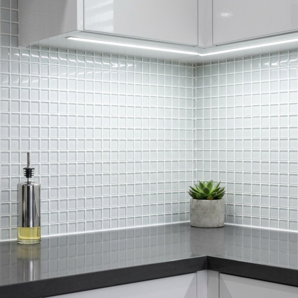 MOSAICO CRISTAL BLANCO