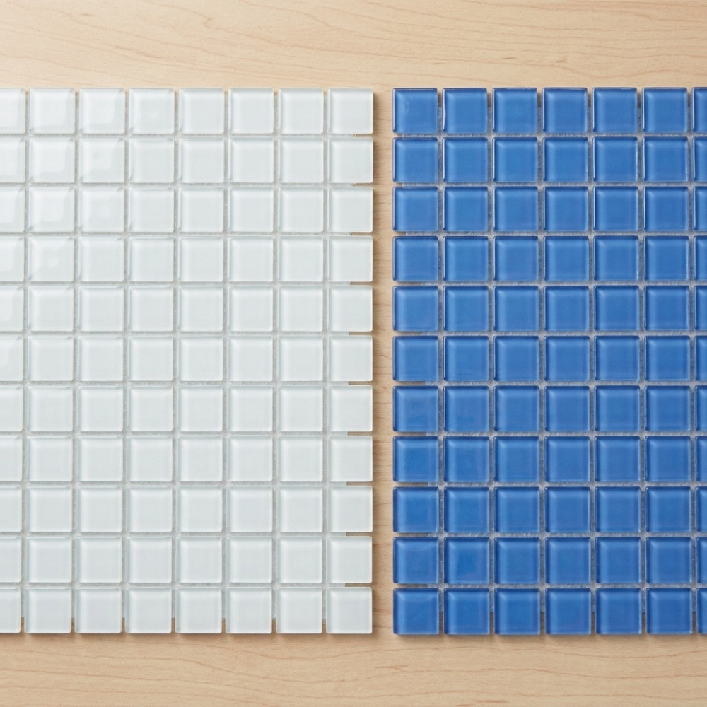 MOSAICO CRISTAL BLANCO