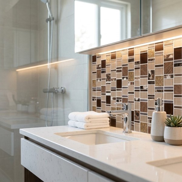 MOSAICO TERRA BEIGE