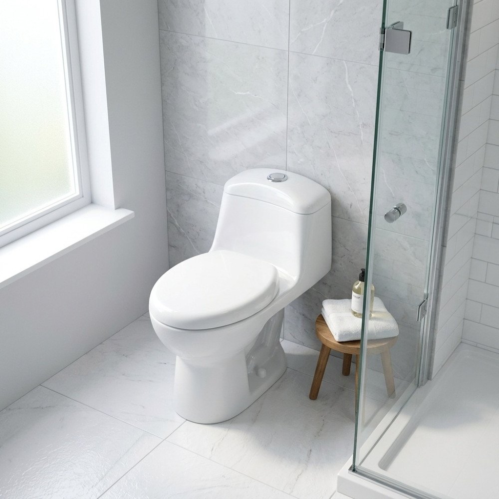 SANITARIO CORONA SMART ALONGADO SINGLE BLANCO