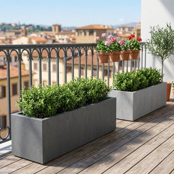 JARDINERA RECTANGULAR GRANDE
