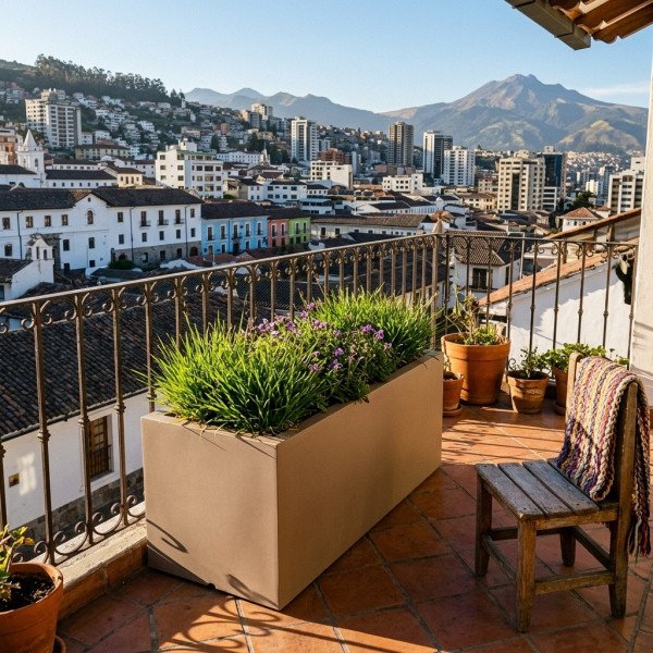 JARDINERA RECTANGULAR GRANDE