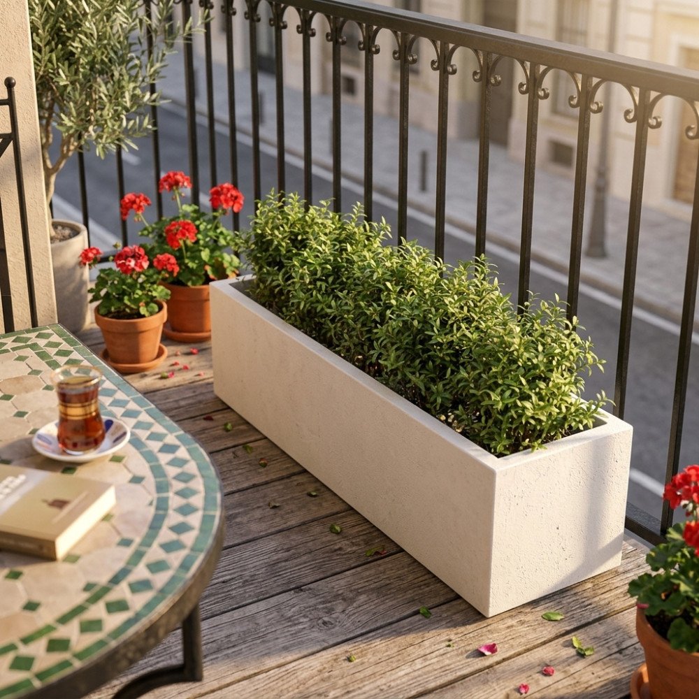 JARDINERA RECTANGULAR MEDIANA