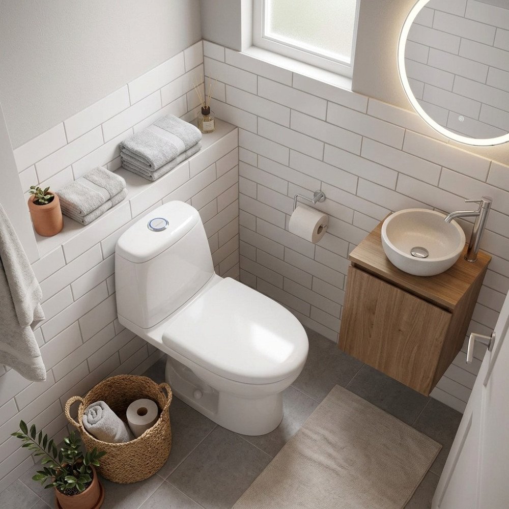 SANITARIO CORONA ECOCLEAN BLANCO