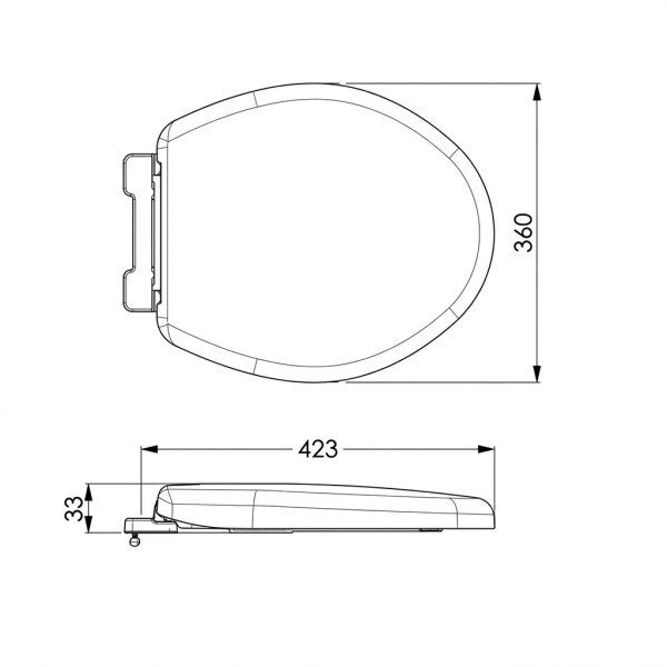 Asiento Active Redondo Blanco Corona