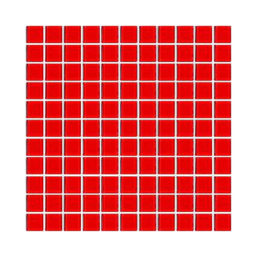MOSAICO CRISTAL ROJO