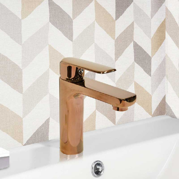 LAVAMANOS MONOCONTROL BAJA MARSELLA COBRE LÁSCAR