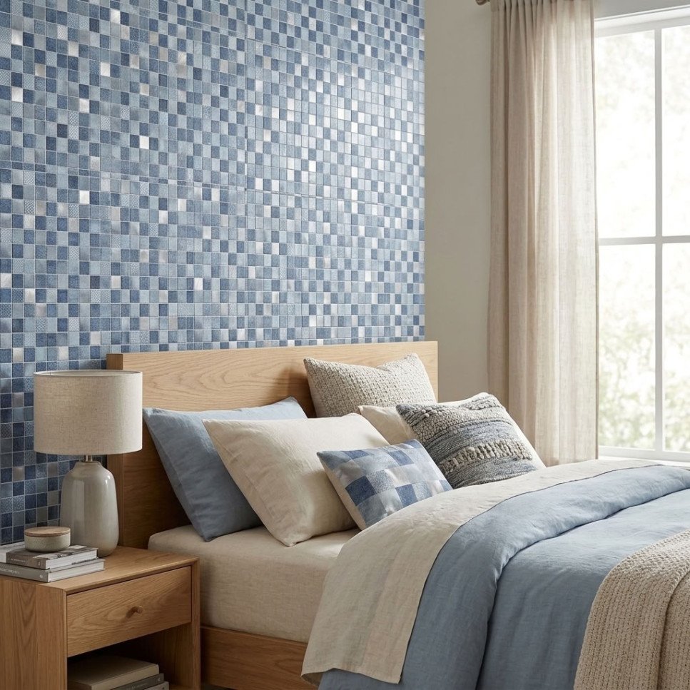 MOSAICO BARCELONA AZUL