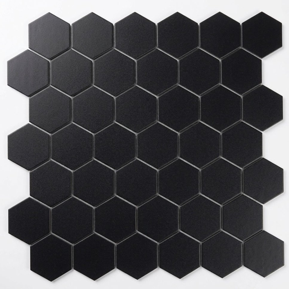 MOSAICO GRECIA NEGRO