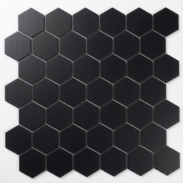MOSAICO GRECIA NEGRO
