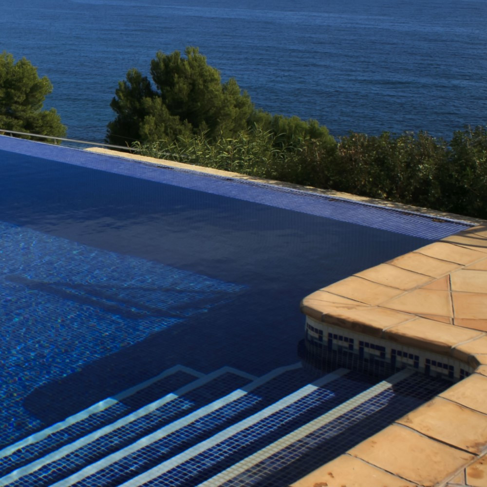 MOSAICO CRISTAL AZUL COBALTO