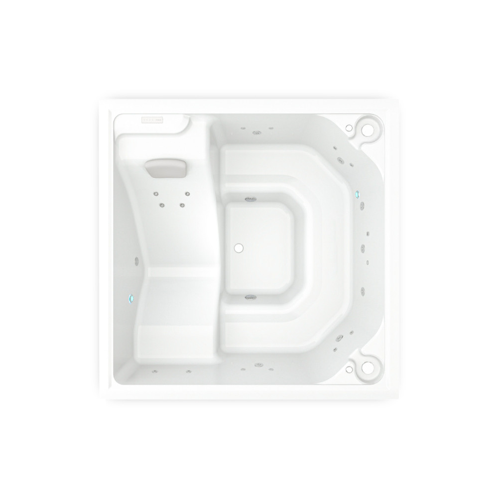 JACUZZI - HIDROMASAJE CHATTANOOGAN 200X200 BLANCO (6P)