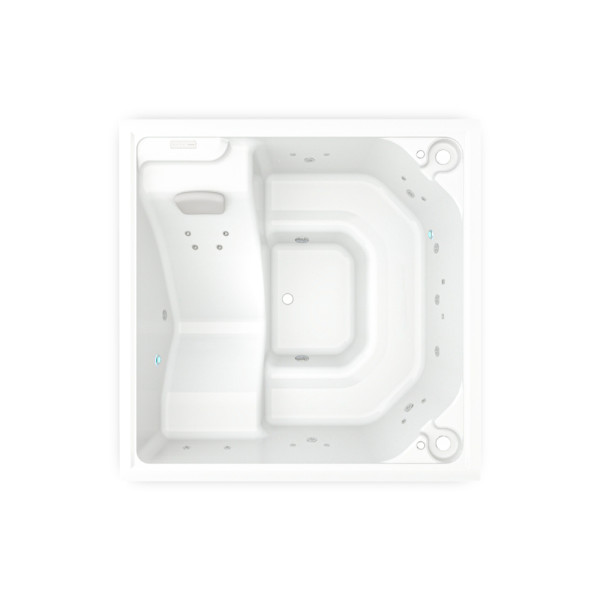 JACUZZI - HIDROMASAJE CHATTANOOGAN 200X200 BLANCO (6P)