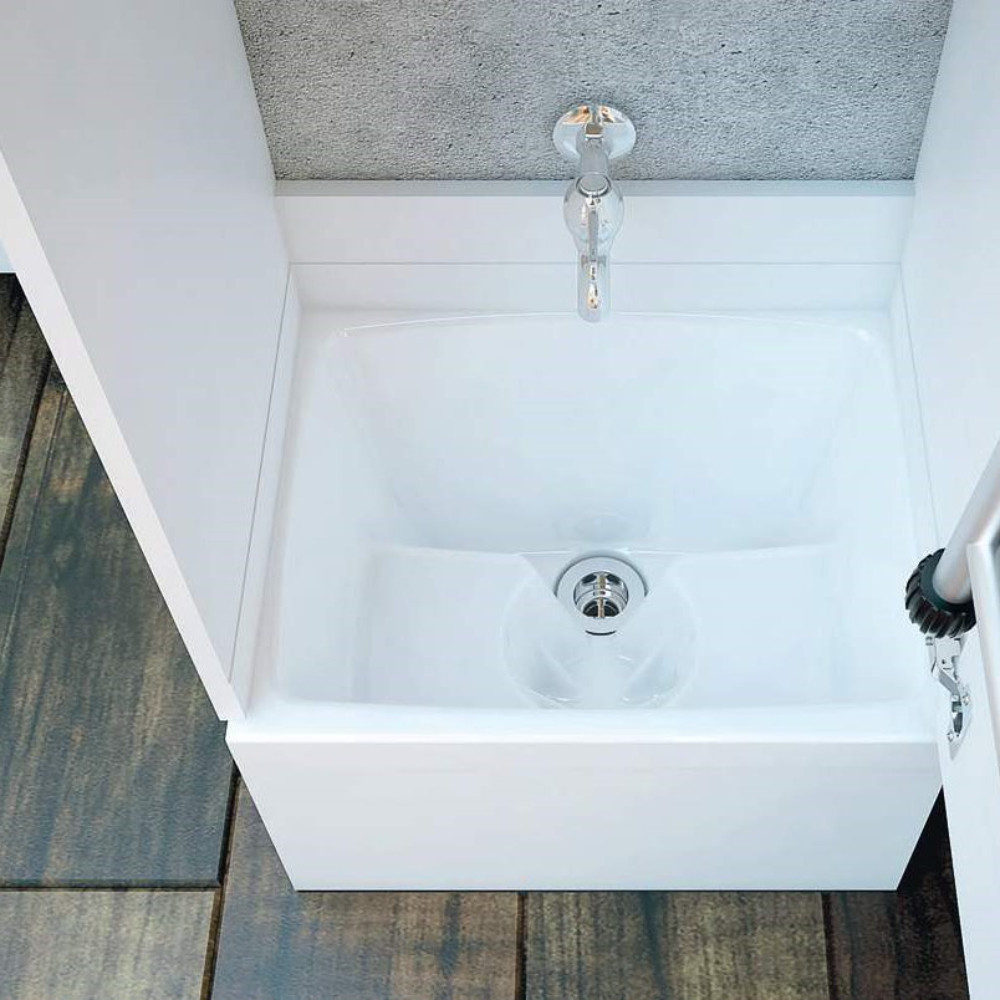 LAVATRAPEROS PRO 46x36 BRILLANTE BLANCO