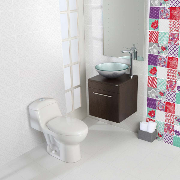 SANITARIO CORONA SMART ALONGADO SINGLE BLANCO