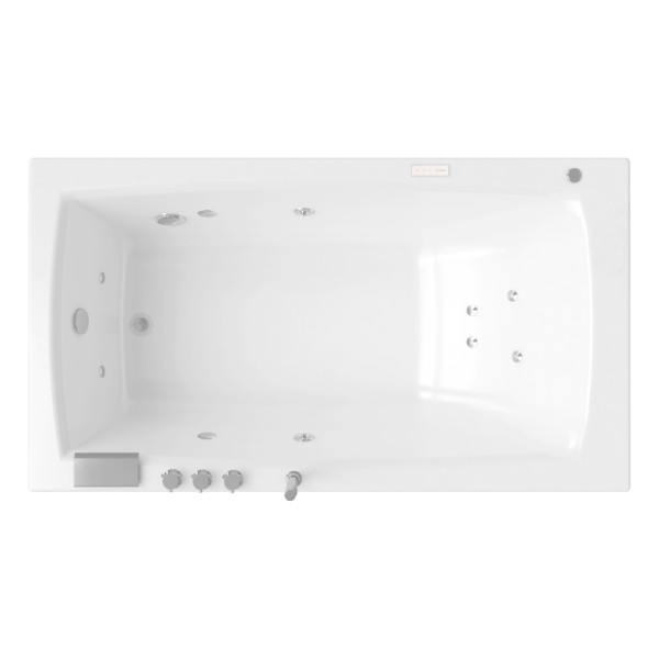 JACUZZI - HIDROMASAJE QATAR 180X100  EMPOTRAR