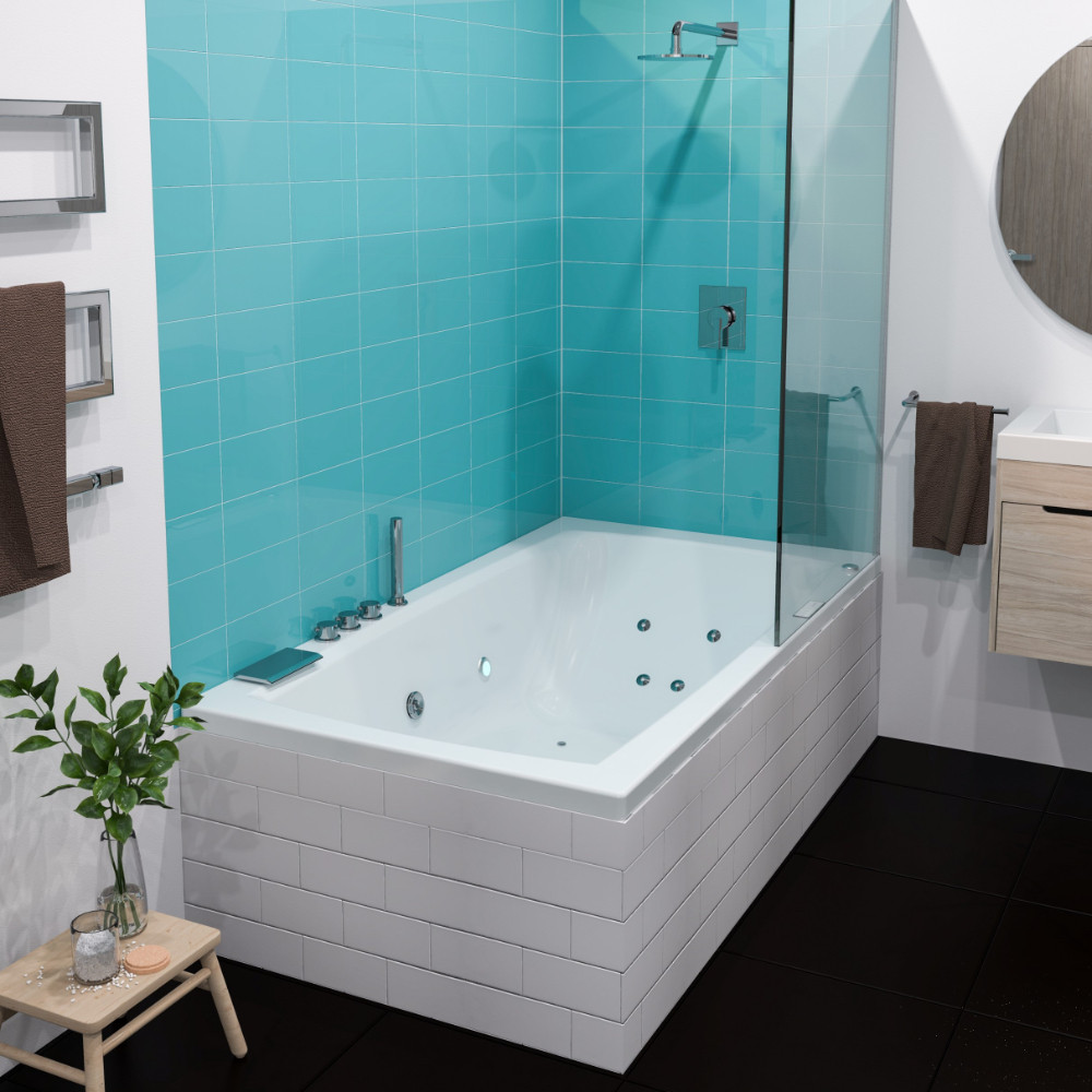 JACUZZI - HIDROMASAJE QATAR 180X100  EMPOTRAR